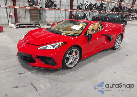 2021 Chevrolet Corvette Stingray Rwd 3Lt from USA, damaged, VIN 1G1YC3D46M5117267